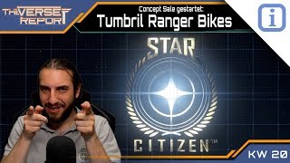 Star Citizen Neuer Concept Sale Tumbril RANGER Bikes  SCB Verse Report DeutschGerman [upl. by Keyek]