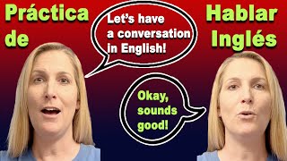 9 Minutos de Práctica de Conversación en Inglés  English Speaking Practice [upl. by Nonnahs]