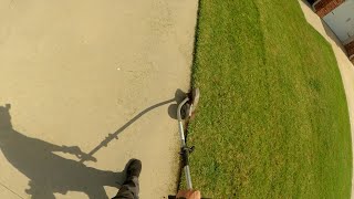 Edging Trimming amp Blowing  Lawn Care Basics [upl. by Lucic]