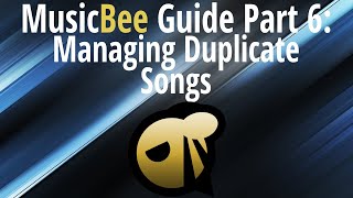 MusicBee Guide Part 6 Managing Duplicate Songs [upl. by Haig66]