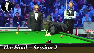 quotFull of dramaquot Doherty  Ronnie OSullivan vs Neil Robertson  2021 Grand Prix Final S2 [upl. by Chivers780]