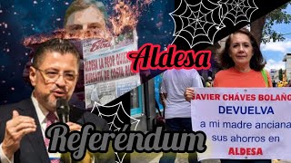 Referéndum  La presión comienza a dar resultados Caso ALDESA  un 100 Rodrigo en esta conferencia [upl. by Raven]