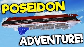 SINKING POSEIDON ADVENTURE SHIP  Floating Sandbox Simulator Update Gameplay [upl. by Ames]