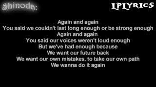 Linkin Park  Debris Minutes To Midnight Demo Lyrics on screen HD [upl. by Ahsinik]