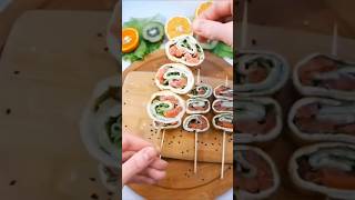 Salmon Appetizer EASY  DELICIOUS Recipe for a Party Platter [upl. by Obellia]