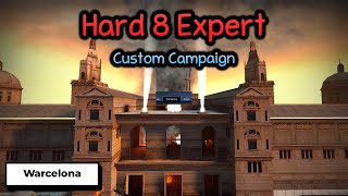 L4D2  Hard 8 Expert on Warcelona Custom Campaign [upl. by Rayford]