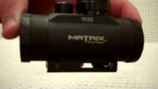 Matrix 1x30 RedGreen Dot Scope [upl. by Hook]