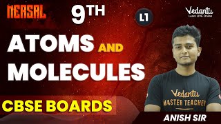 Atoms and Molecules Chapter 3 Class 9th cbse2024  Anish Sir  Vedantu Master Tamil [upl. by Merfe]