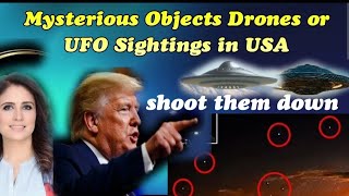 Mysterious objects drones spotted over New Jersey amp New York Skies [upl. by Adnael349]