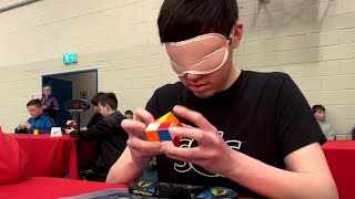 I Did 2x2 BLINDFOLDED In A Competition GONE WRONG [upl. by Utter840]