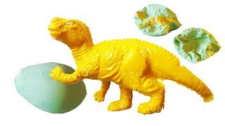 Dinosaurier Eier basteln  Dino Eier selber machen Dinosaur Eggs [upl. by Rats]