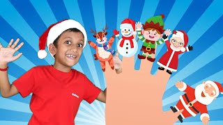 🖐 La Familia Dedo De Navidad 🎄 Canciones Infantiles de Navidad  TigiBooBoo [upl. by Enuahs425]