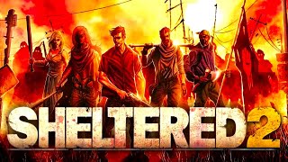 PostApocalyptic Wasteland Survival  Sheltered 2 Gameplay  First look [upl. by Eadrahc]