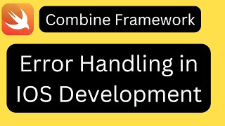 Error Handling in combine swift  Error Handling combine framework swift combine errorhandling [upl. by Attenrad]