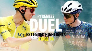 Extended Highlights  Stage 14  Tour de France 2024 [upl. by Enilaf903]