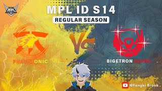 Restream MPL  ONIC VS BTR  MPL REGULAR SEASON [upl. by Mehcanem]