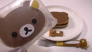 リラックマどらやきを東京駅のお土産に Rilakkuma Dorayaki [upl. by Eirek416]