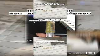 Reupload How to Fix Dong A Fine Tech Pen Shuric Scan [upl. by Yci]