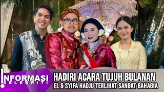 HADIRI ACARA TUJUH BULANAN SHANDY PURNAMASARI EL RUMI DAN SYIFA HADJU TERLIHAT BAHAGIA [upl. by Sheilah]