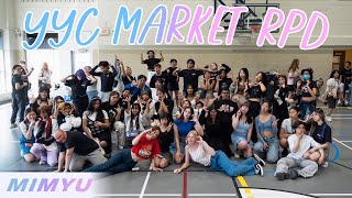 KPOP IN PUBLIC KPOP RANDOM PLAY DANCE 2024 YYC KPOP MARKET by MIMYU DANCE [upl. by Eislrahc]