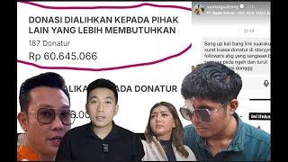 GAK NYANGKA  JUSTRU DENSU YG KOORDINIR UNTUK ALIHKAN DONASI 15 MILYAR AGUS KE LAINNYA [upl. by Nilek]