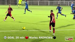 ⚽️ Redbridge FC 🔵 🆚 🔴 Brightlingsea Regent FC  Essex Senior Cup 3R Mon04Nov24 GOALS [upl. by Anyzratak418]