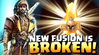 Pulling LAST SACRED SHARD before BROKEN NEW FUSION Raid Shadow Legends [upl. by Nodarse]