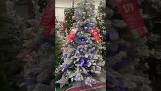 CHRISTMAS TREES AT WALMARTchristmastree christmasdecorations christmassong [upl. by Airdnua323]