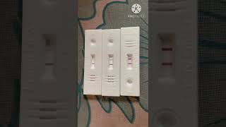 Live pregnancy test🤰🏼Getting a faint line on pregnancy test kit🤷🏼‍♀️baby pregnancy pregnant [upl. by Mechling524]