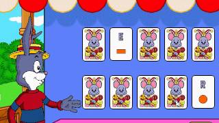 Lapin Malin Maternelle 2 Reader Rabbit Preschool Partie 25 Jeu des Cartes  Billet 4 [upl. by Hakim]