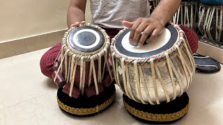 Coloured Tabla amp Dagga  Tabla design  How to Paint Tabla Pudi  तबला पुडी को रंग दे दिया [upl. by Dett]