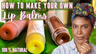 EASIEST TINTED LIP BALM at HOME DIY EVER  MOISTURIZED LIPS IN MINUTES [upl. by Ettennan]