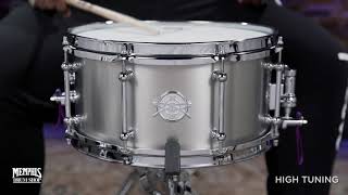 Dunnett Classic 13x65 Titanium Snare Drum  Raw 6513TIR [upl. by Gabriel942]