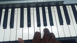 Maasillaa kanniye song in keyboard with chords [upl. by Asilram291]