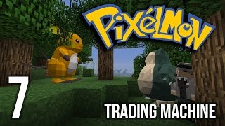 The Jnx spelar Minecraft Pixelmon  7  Trading machine med Softis amp Whippit [upl. by Morvin]