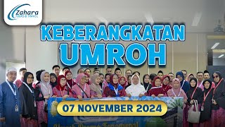 Keberangkatan Umroh  Zahara Tour  7 November 2024  Umroh Service Center [upl. by Bard]