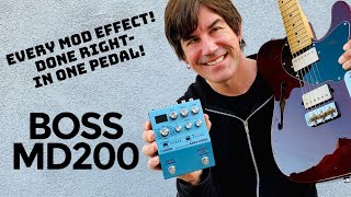 EVERY MOD EFFECT  DONE RIGHT BOSS MD200 [upl. by Elie104]