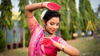 Tere rang from atrangi re  Semi classical dance  Dance cover  nrityanganaanisha [upl. by Darrell]