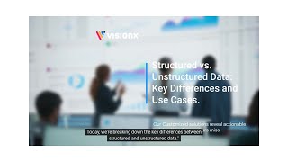 Structured vs Unstructured Data Key Differences and Use Cases [upl. by Garrik]