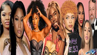 Celebrity Gossip amp News Megan The Stallion JT Celina Powell Tamar Braxon Ice Spice amp Cleotrapa [upl. by Nosle623]