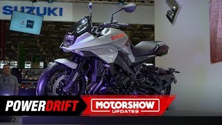 2019 Suzuki Katana  The LEGEND is BACK  Intermot 2018  PowerDrift [upl. by Nylyaj658]