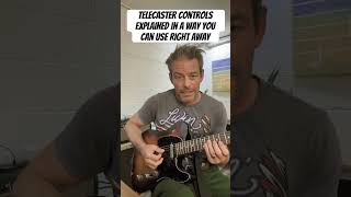 Telecaster controls explained in a way you can actually use guitar telecaster stratocaster tele [upl. by Burgess]