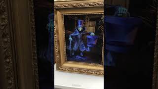 Hatbox Ghost Lenticular Haunted Mansion in Vintage Frame [upl. by Mandler]