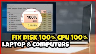 Repair Disk Ram Cpu 100 Task Manager [upl. by Amann693]