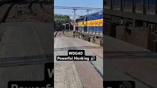 WDG4D Powerful Honking shorts train wdp4d wdg4d alplife alp locomotive emd rrbntpc [upl. by Analed]