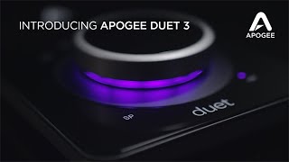 Apogee Duet 3  Premium USB Audio Interface with OnBoard Hardware DSP [upl. by Rafi]