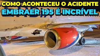 COMO ACONTECEU O ACIDENTE COM O EMBRAER 195 [upl. by Cornwall]