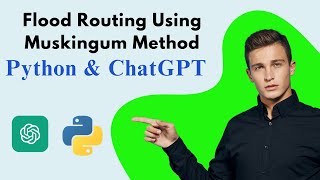 Flood Routing using ChatGPT amp Python  Muskingum Hydrological Approach [upl. by Iruj799]