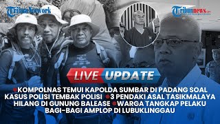 🔴KASUS POLISI TEMBAK POLISI KOMPOLNAS TEMUI KAPOLDA SUMBAR Live Update Sore 25 November 2024 [upl. by Ibib664]