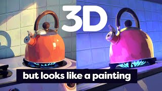 Making 3D animation look painterly its easier than you think [upl. by Toulon]